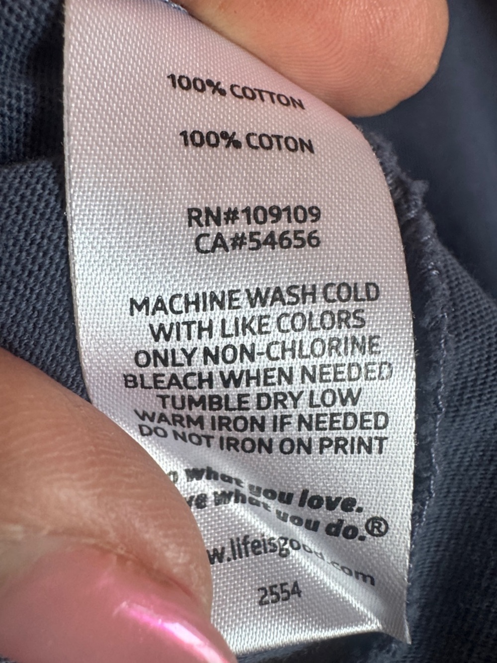 EUC Life Is Good Slate Blue Tank with Yellow Sunflower Graphic Sweet! - Picture 6 of 6